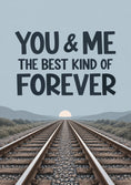 Load image into Gallery viewer, Valentine's day - Personalised Card — with punch holes

