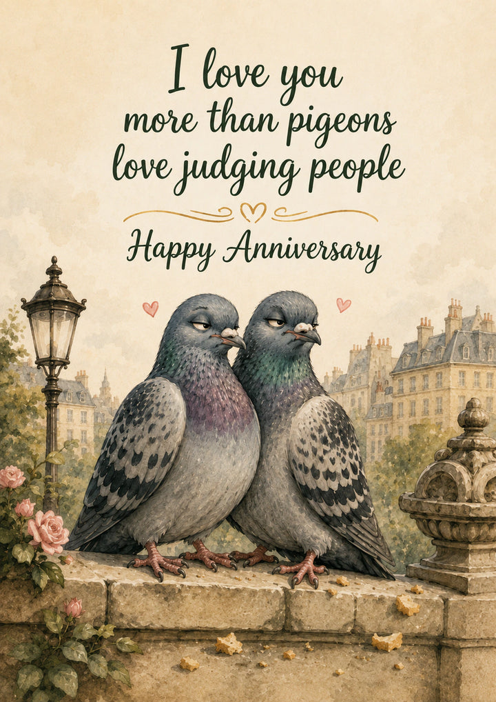 Anniversary Personalised Card