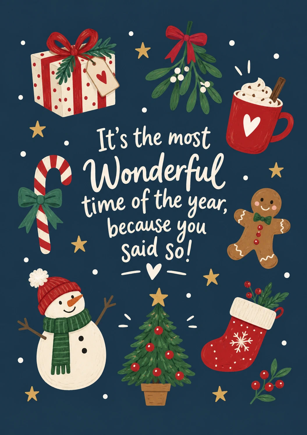 Christmas - Personalised Card
