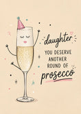Load image into Gallery viewer, Birthdays - Personalised Card — with punch holes
