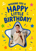 Load image into Gallery viewer, Birthdays - Personalised Card — with punch holes
