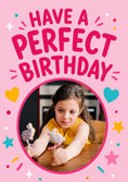 Load image into Gallery viewer, Birthdays - Personalised Card — with punch holes
