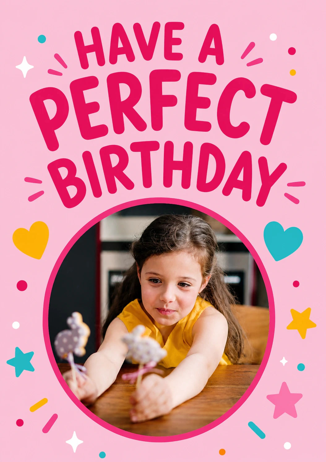 Have a Perfect Birthday Photo Upload Birthday Card for Her