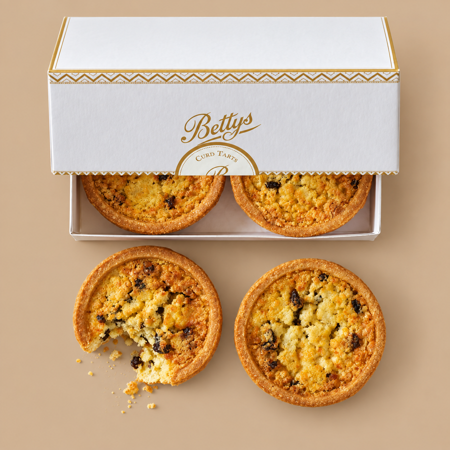Bettys Yorkshire Curd Tarts 4s