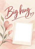 Load image into Gallery viewer, Uplifting Big Hug Floral Photo Upload Sympathy Card for Sister In Law
