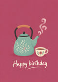 Load image into Gallery viewer, Birthdays - Personalised Card — with punch holes
