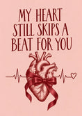 Load image into Gallery viewer, Valentine's day - Personalised Card — with punch holes
