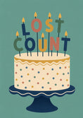 Load image into Gallery viewer, Funny Lost Count Candles Cake Birthday Card
