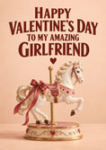 Load image into Gallery viewer, Valentine's day - Personalised Card — with punch holes
