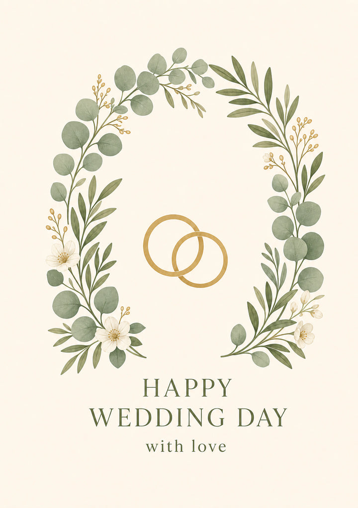 Wedding - Personalised Card