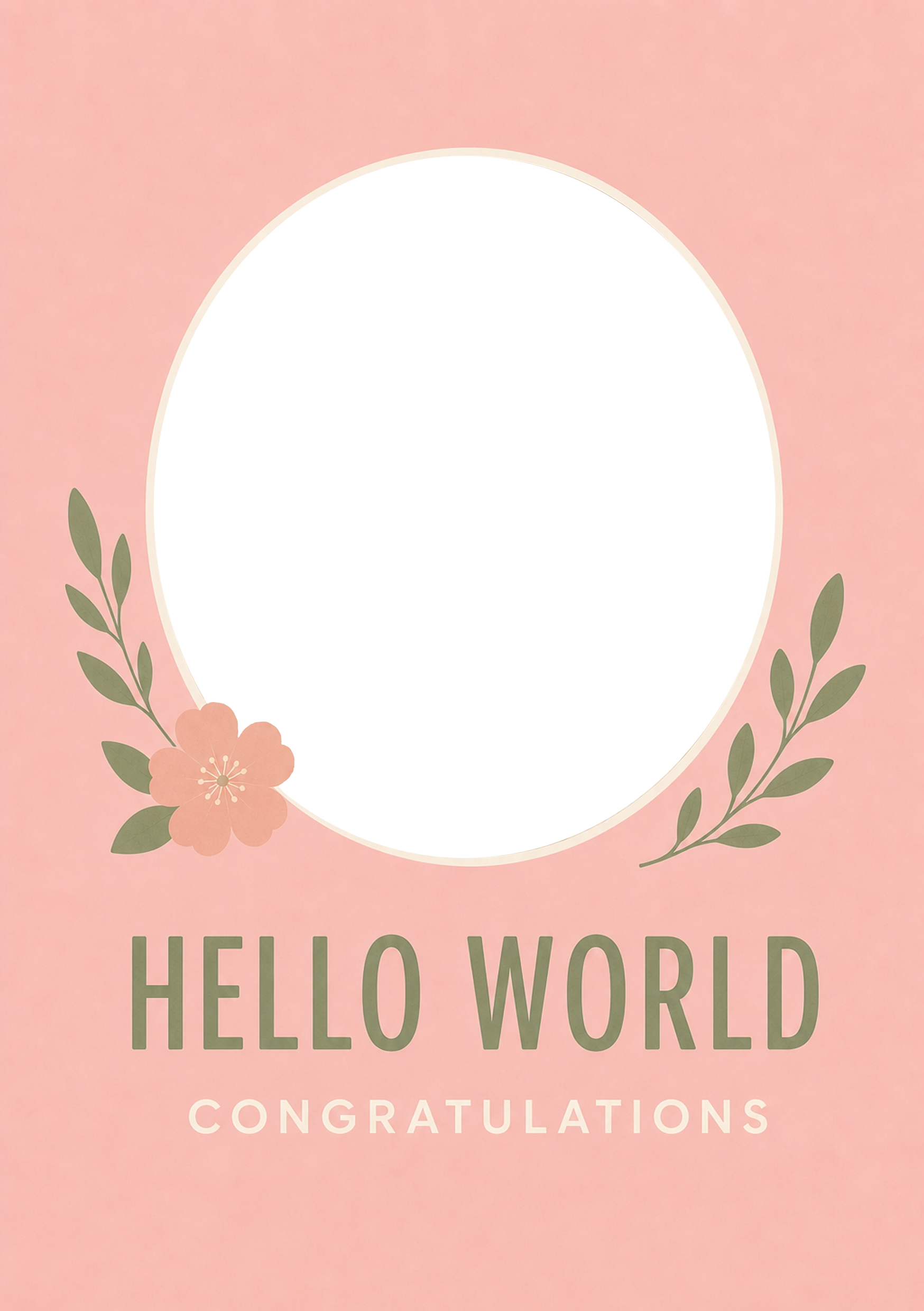 New Baby - Personalised Card