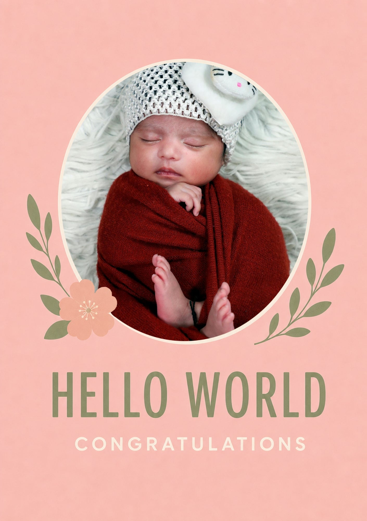 New Baby - Personalised Card