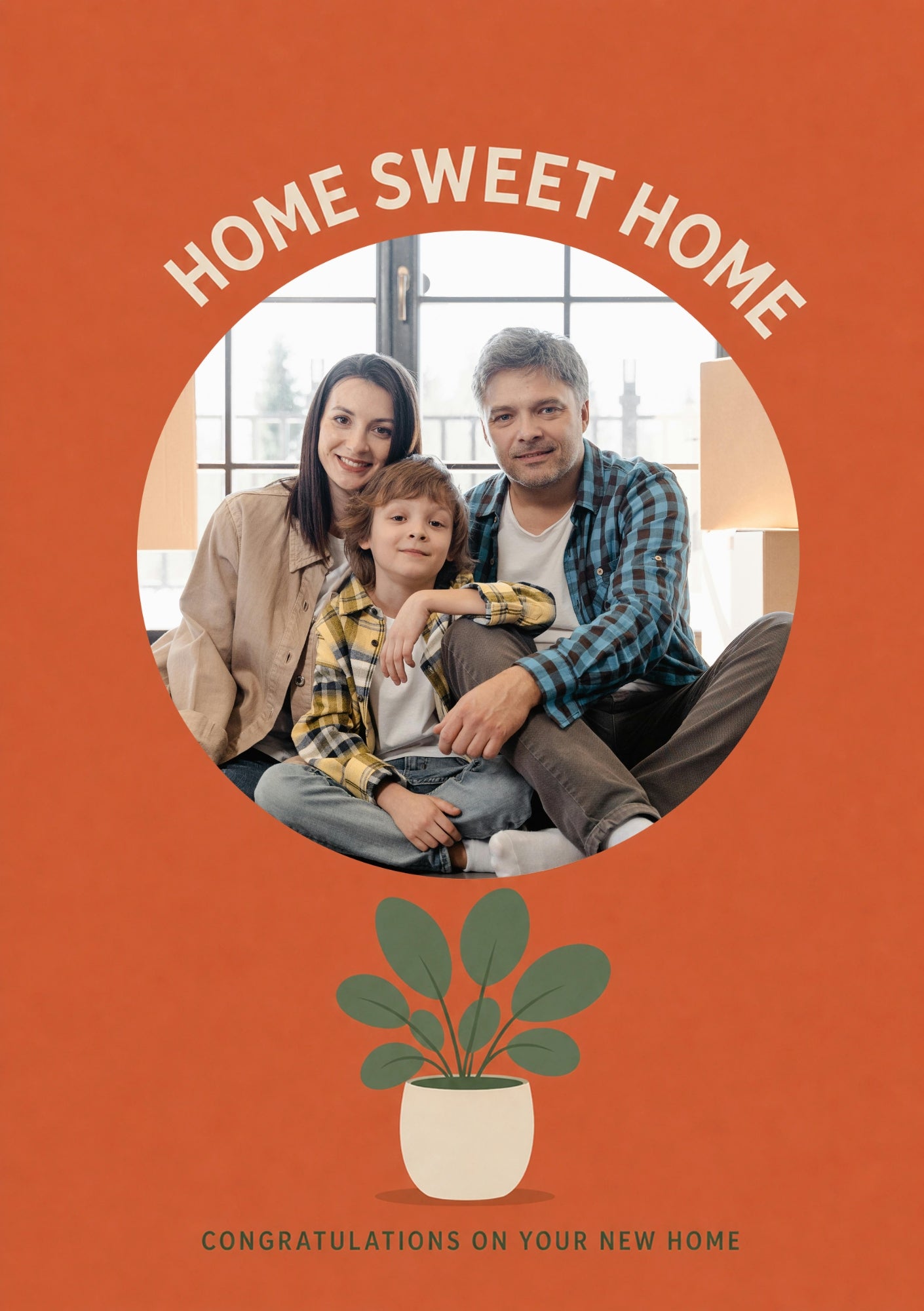 New Home - Personalised Card