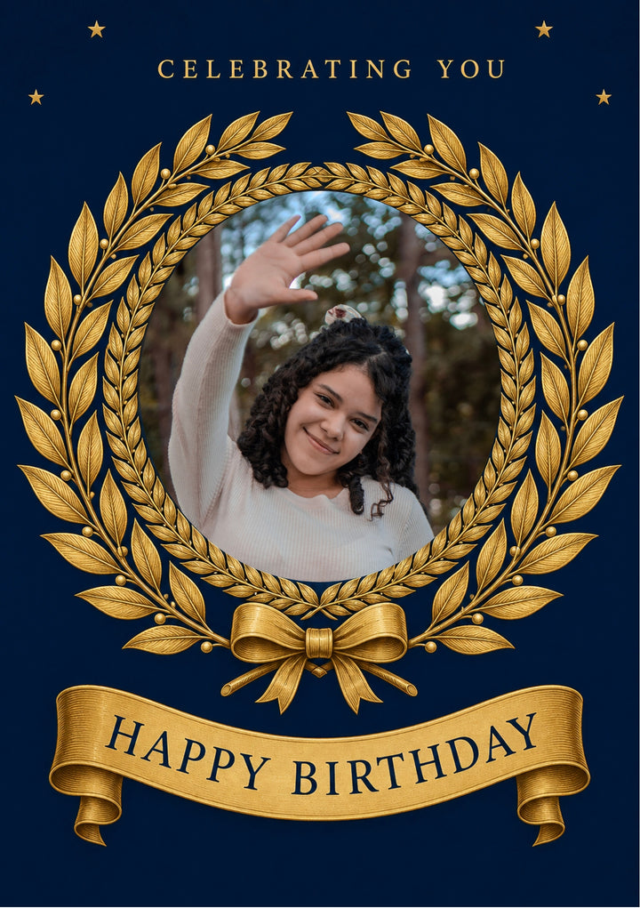 Birthdays - Personalised Card