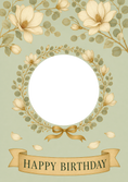 Load image into Gallery viewer, Birthdays - Personalised Card — with punch holes
