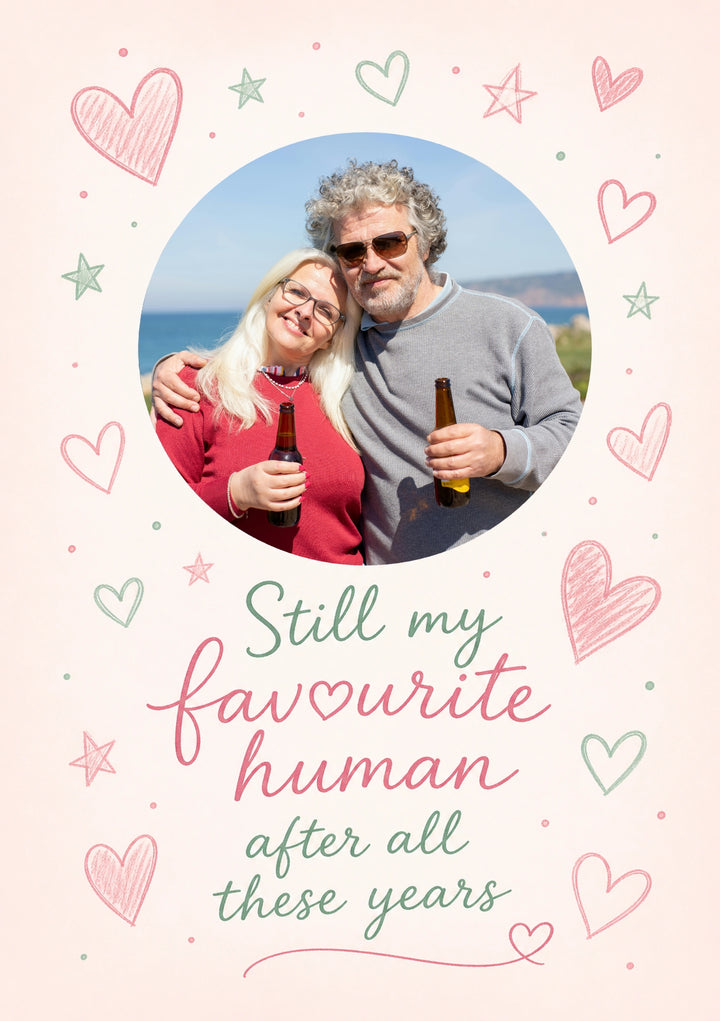 Anniversary Personalised Card