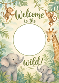 Load image into Gallery viewer, New Baby Personalised Card — blank frame
