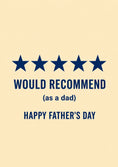 Load image into Gallery viewer, Fathers Day - Personalised Card
