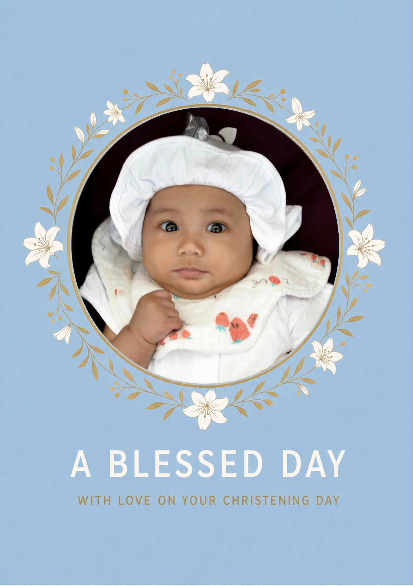 Christening - Personalised Card