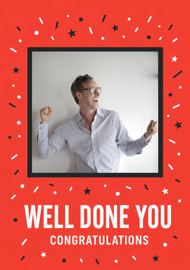 Congratulations - Personalised Card