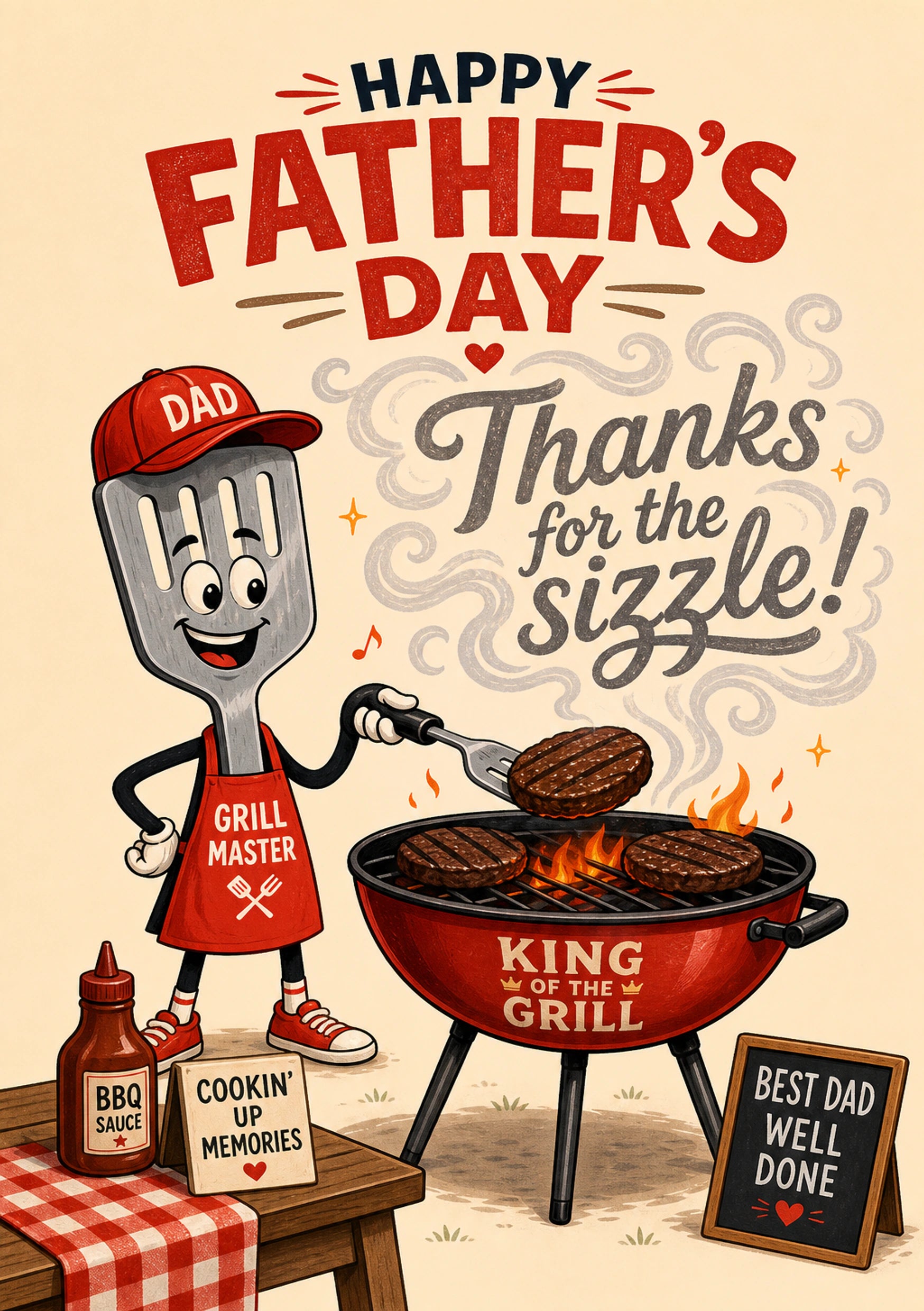 Father's Day - Personalised card