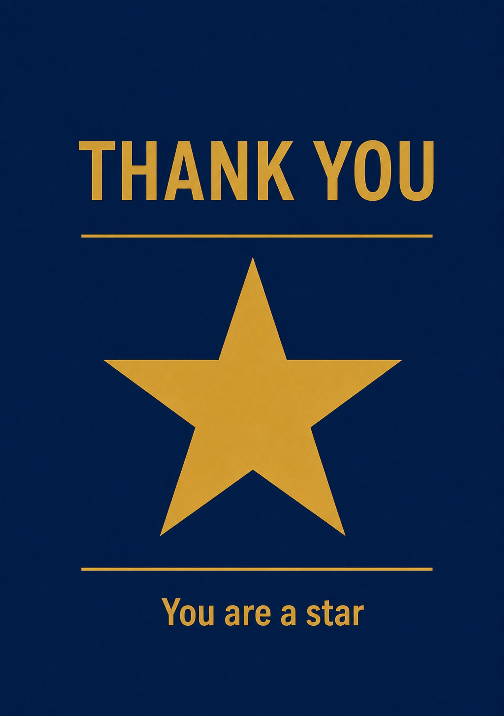 Thank You - Personalised Card