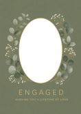 Load image into Gallery viewer, Engagement - Personalised Card — with punch holes
