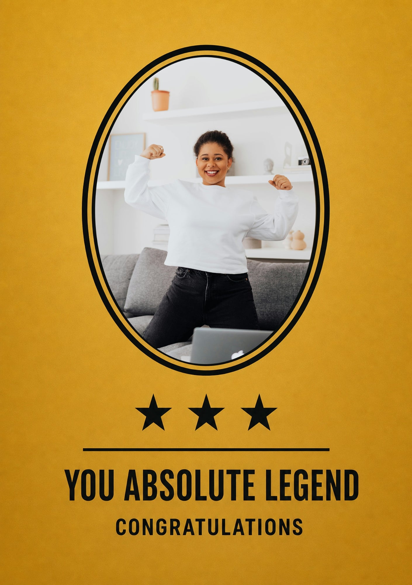 Congratulations - Personalised Card