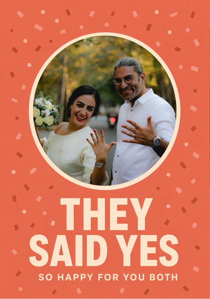 Engagement - Personalised Card