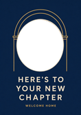 Load image into Gallery viewer, New Home - Personalised Card — with punch holes
