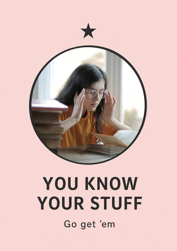 Exams - Personalised Card