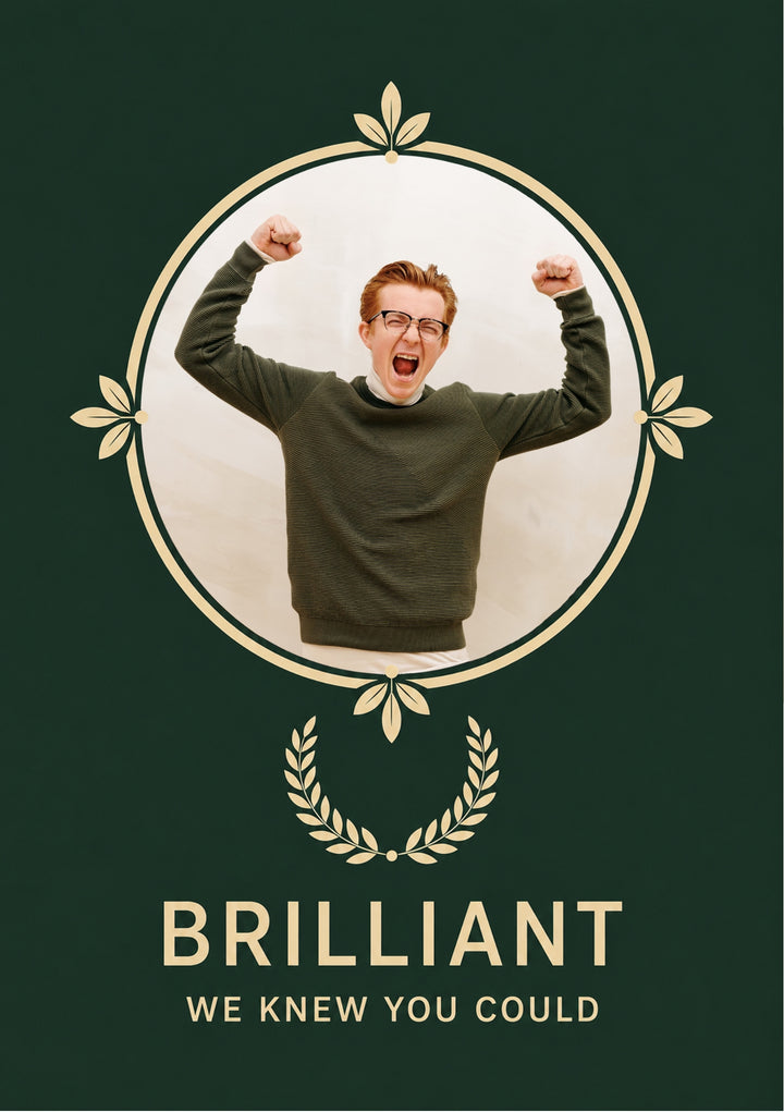 Congratulations - Personalised Card