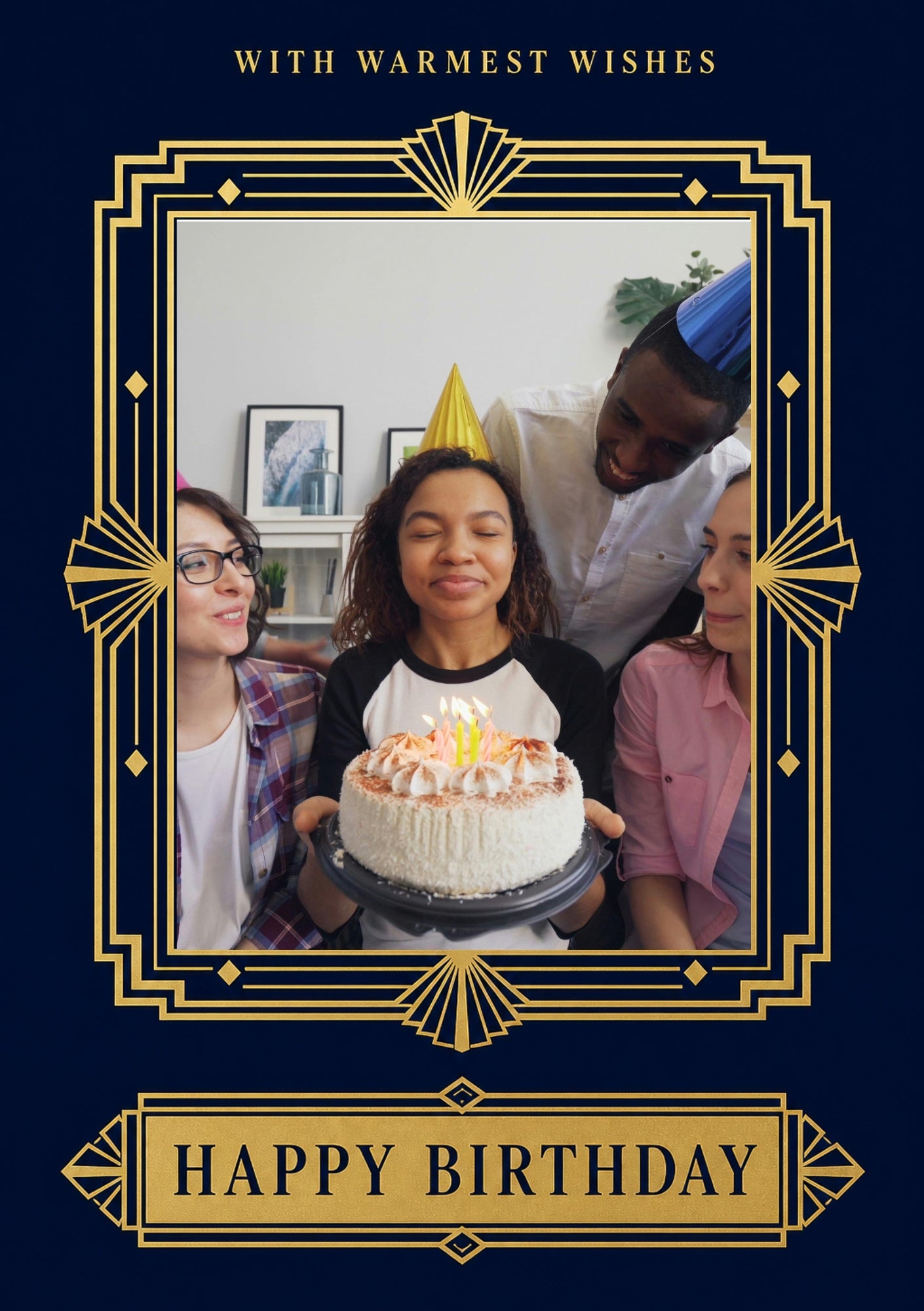 Birthdays - Personalised Card