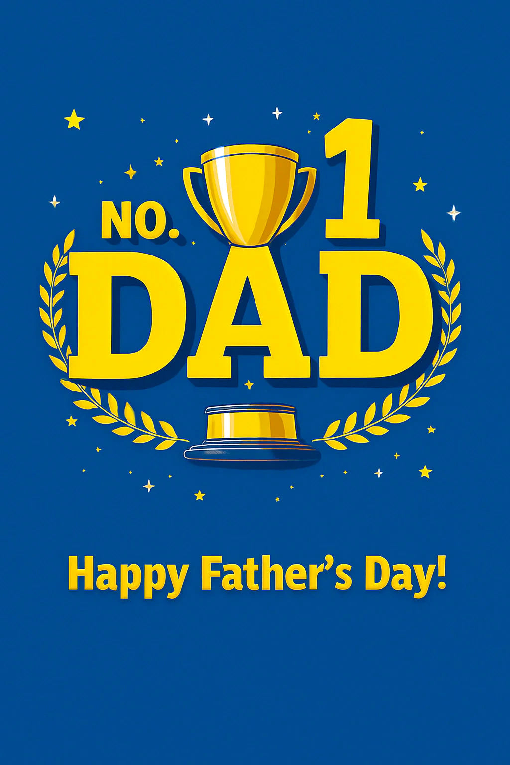 Father's Day - Personalised card
