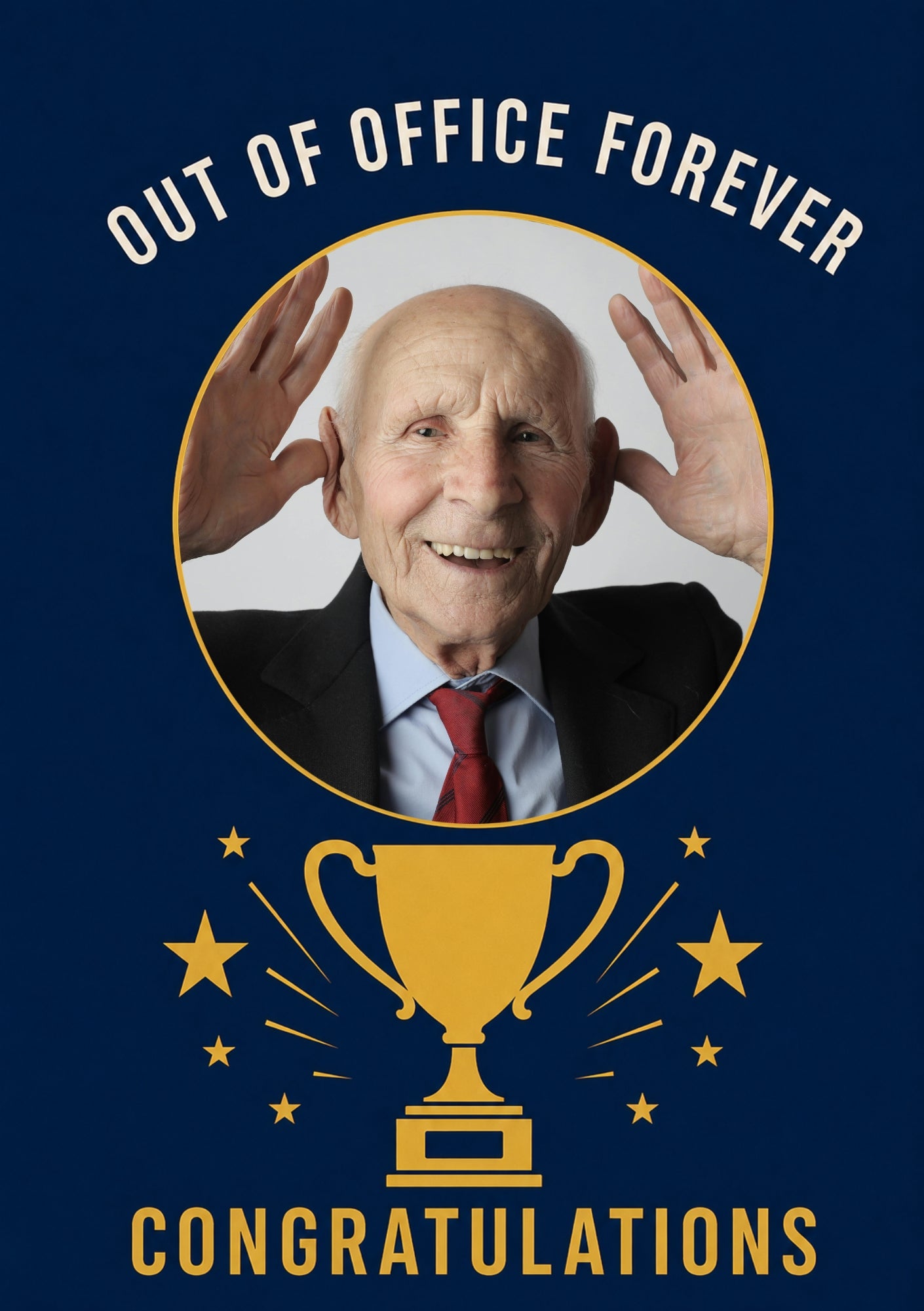 Retirement - Personalised Card