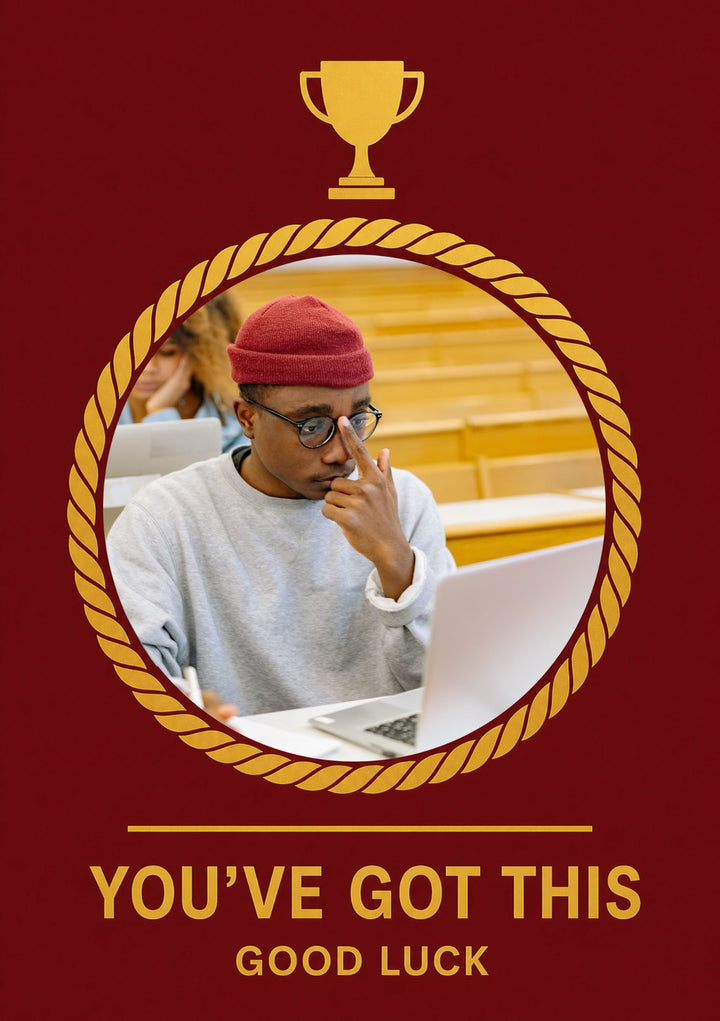 Exams - Personalised Card