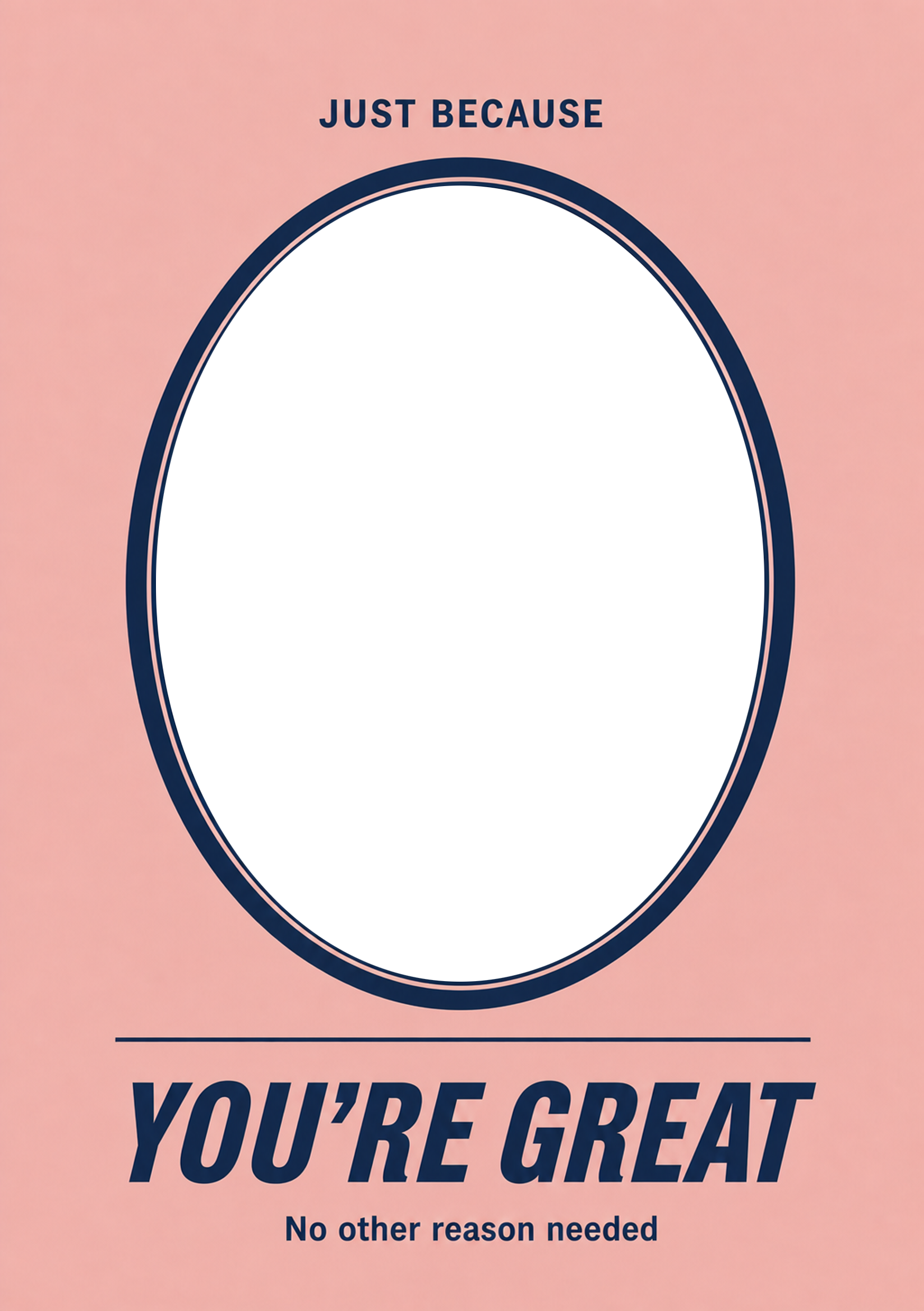 Just Because - Personalised Card