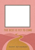 Load image into Gallery viewer, Retirement - Personalised Card — with punch holes
