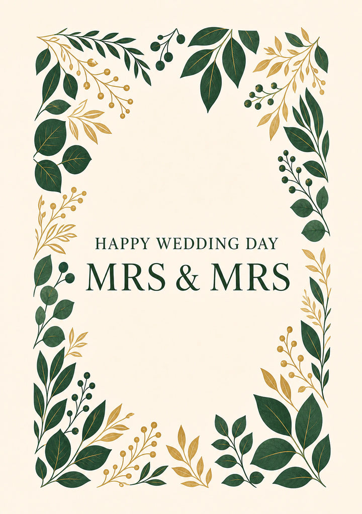 Wedding - Personalised Card
