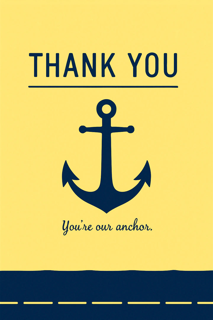 Thank You - Personalised Card
