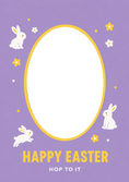 Load image into Gallery viewer, Easter - Personalised Card — with punch holes
