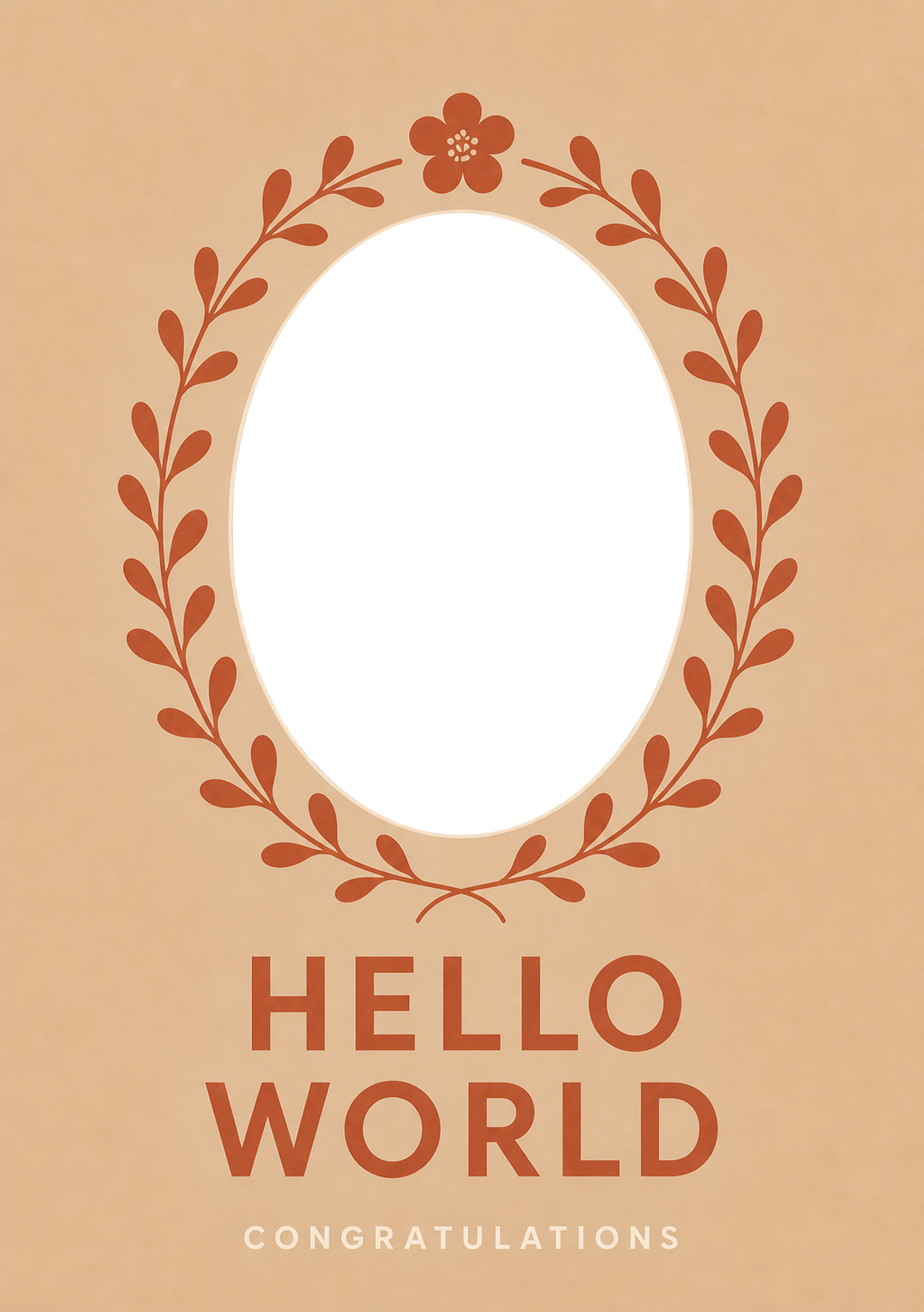 New Baby - Personalised Card