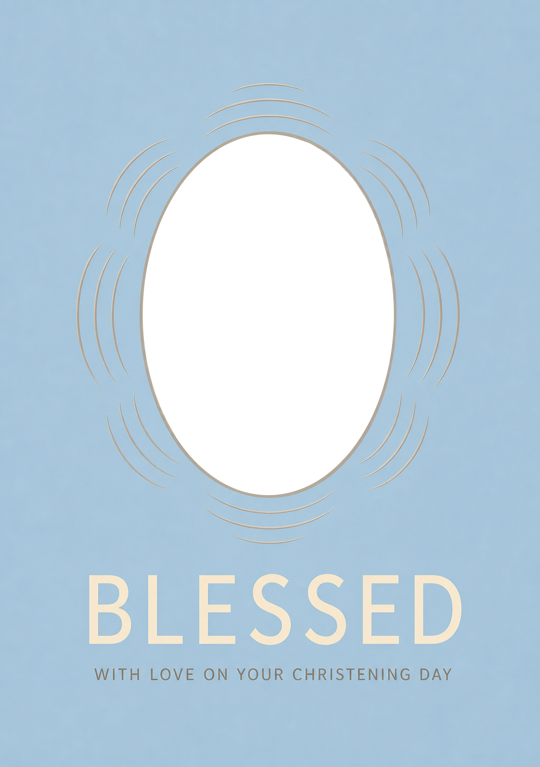 Christening - Personalised Card