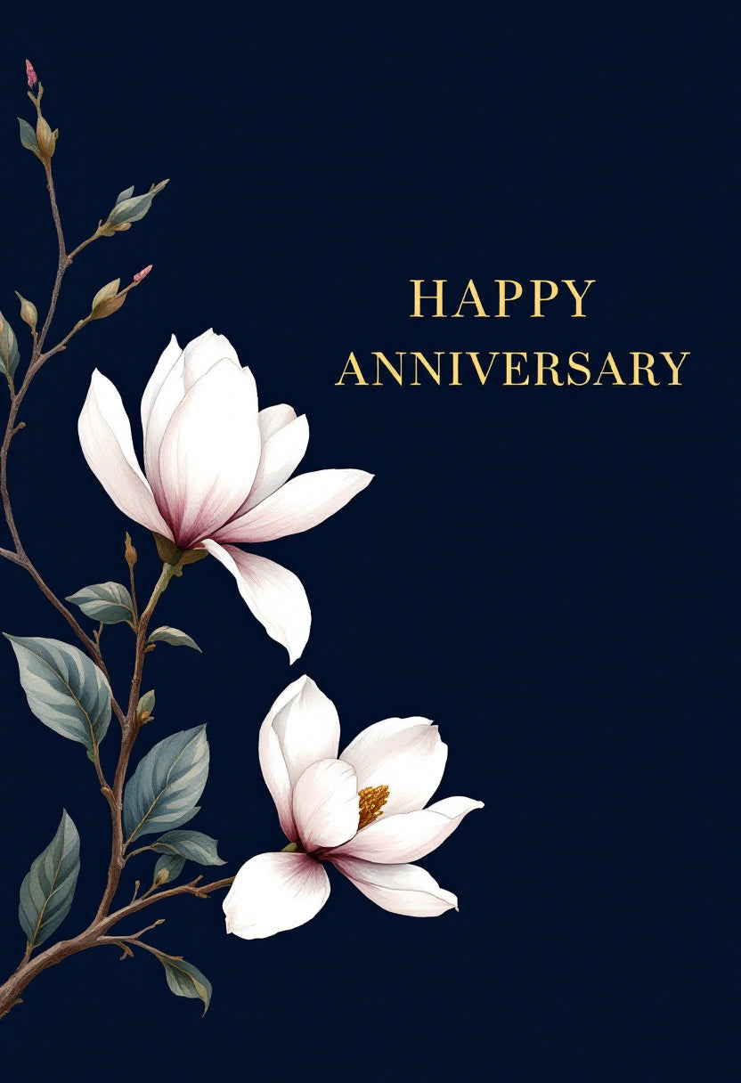 Anniversary Personalised Card