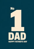 Load image into Gallery viewer, Fathers Day - Personalised Card — with punch holes
