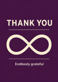 Load image into Gallery viewer, Thank You - Personalised Card — with punch holes
