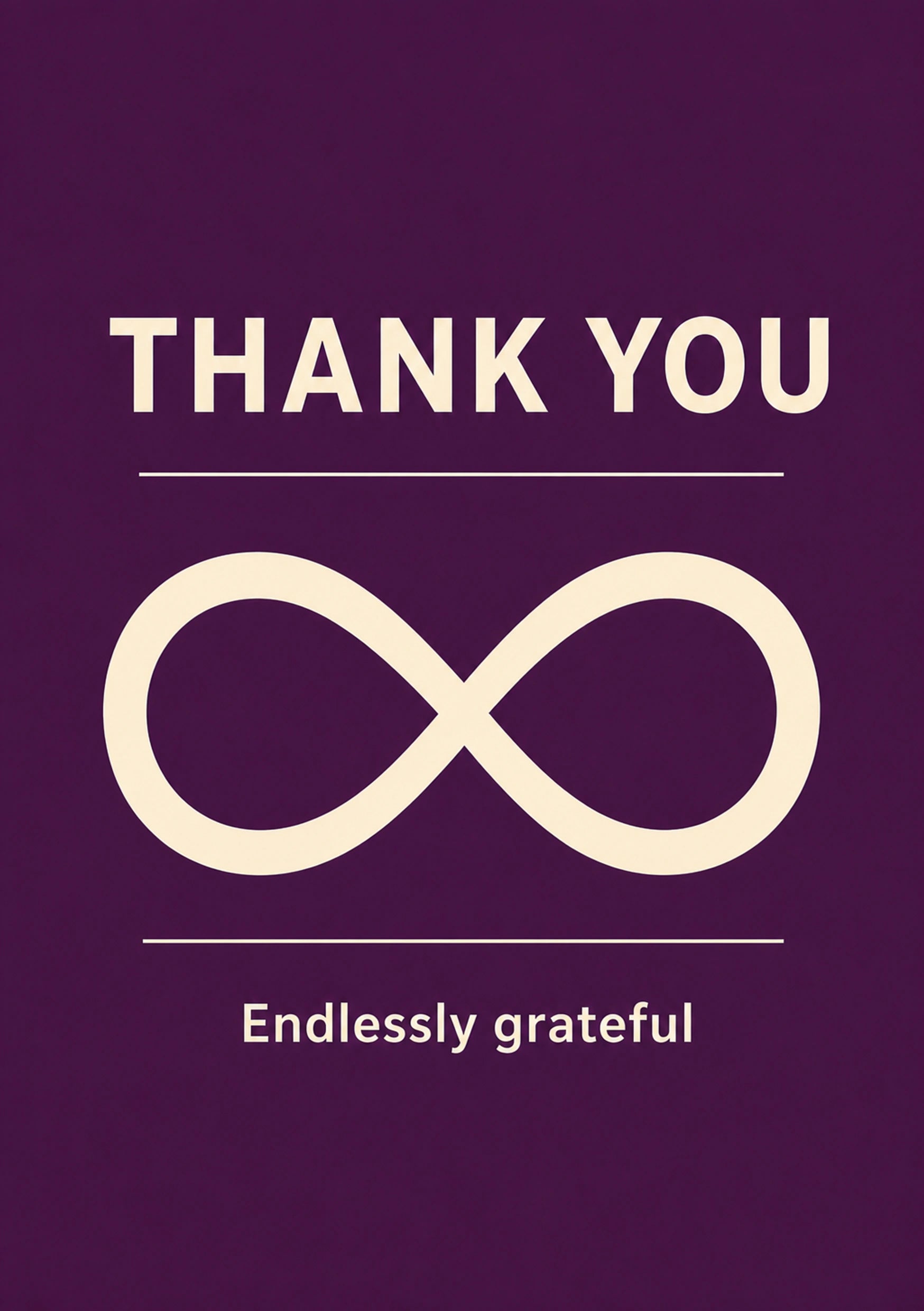 Thank You - Personalised Card