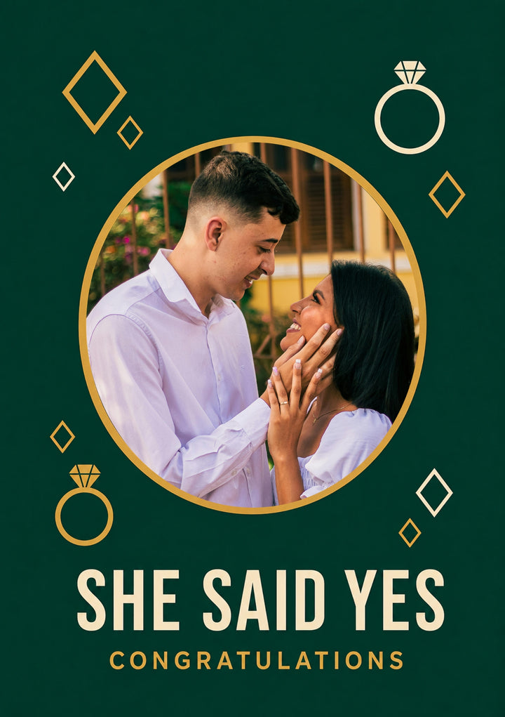 Engagement - Personalised Card