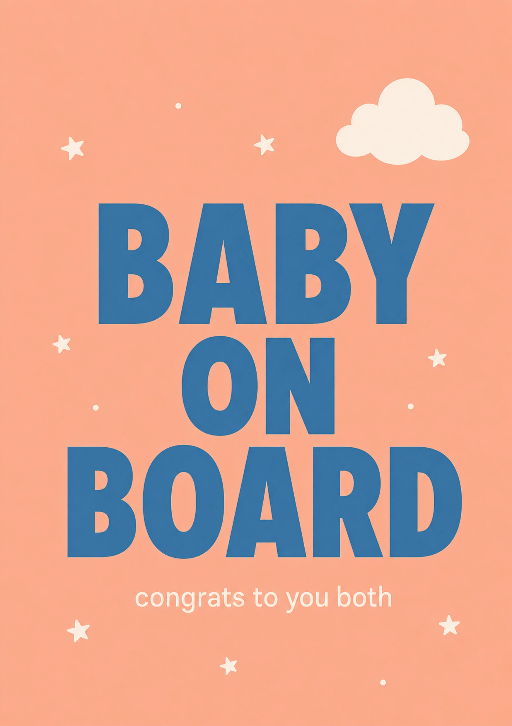 Pregnancy - Personalised Card