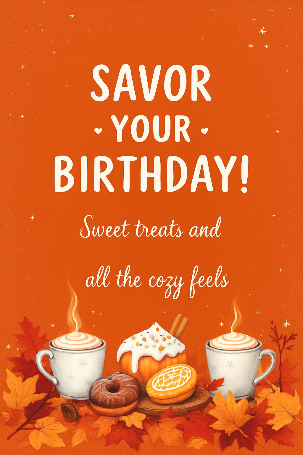 Birthday - Personalised Card — with punch holes